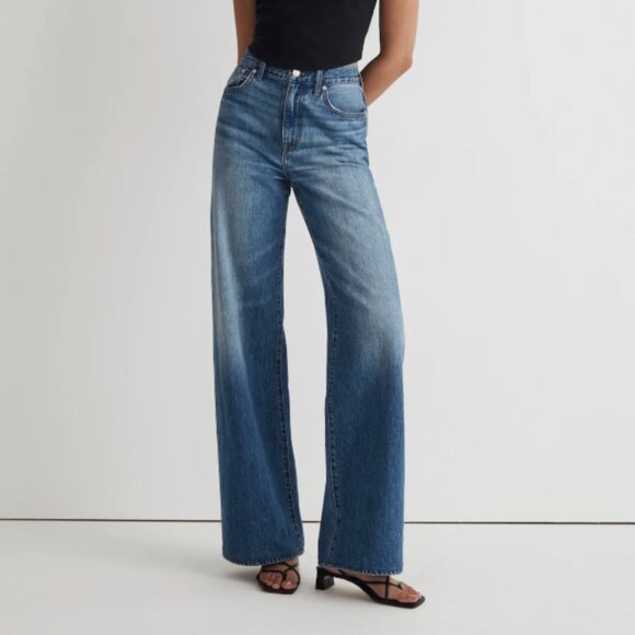 Madewell Superwide-Leg Jeans: Fannin wash, Size 33 - Picture 7 of 7